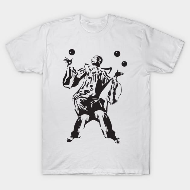 Juggler T-Shirt by Elenia Design